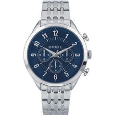 Montre Homme BREIL ARBITER TW1873 Chrono Acier Inoxydable Bleu Sub 50mt