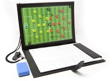 Tableau Tactique Football-Dossier de Tactiques Magnétique pour Entraîneurs de